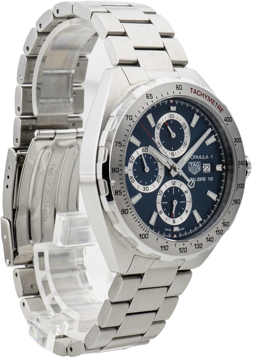 tag heuer formula 1 blue chronograph