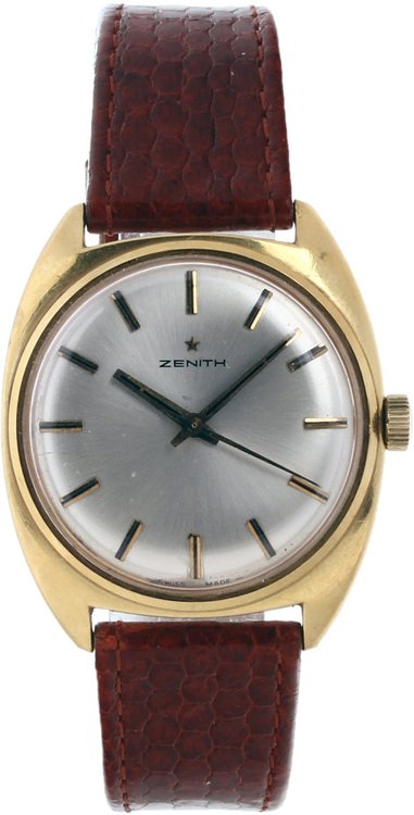 Zenith Manual Hopea\/Nahka \u00d835 mm K\u00e4YTETTY Hinta \u20ac 900