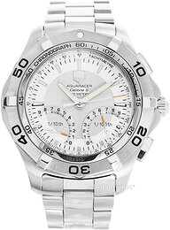 TAG Heuer Aquaracer Calibre S 1/100Th Sec Electro-Mechanical Chronograph CAF7011.BA0815